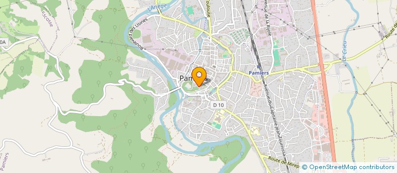localisation de l'entreprise CUMA PAMIERS TAURILLONS à PAMIERS