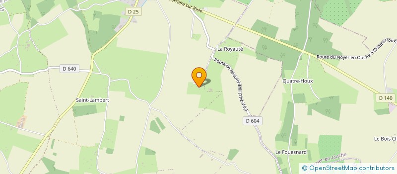 localisation de l'entreprise CUMA POLE 2 à MESNIL-EN-OUCHE