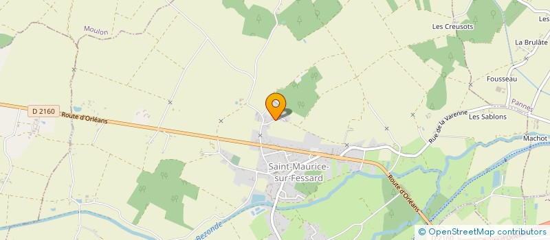 localisation de l'entreprise CUMA RECOFIBRE à SAINT-MAURICE-SUR-FESSARD