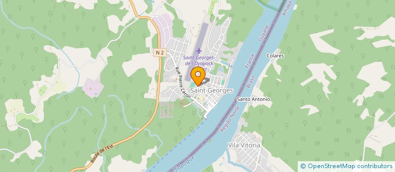 localisation de l'entreprise CUMA REGION DE L'OYAPOCK à SAINT-GEORGES