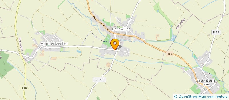 localisation de l'entreprise CUMA SAINT ANDRE  BERNWILLER