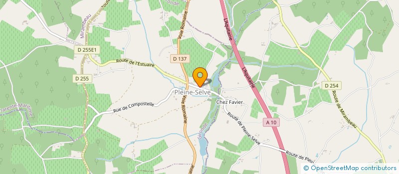 localisation de l'entreprise CUMA SAINT FIACRE  PLEINE-SELVE