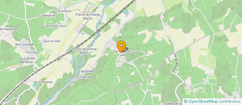 localisation de l'entreprise CUMA SAINT VINCENT  CHANCAY