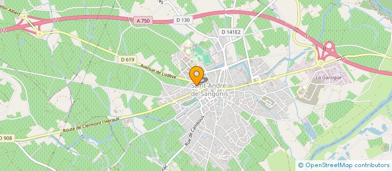 localisation de l'entreprise CUMA SANGONIA  SAINT-ANDRE-DE-SANGONIS