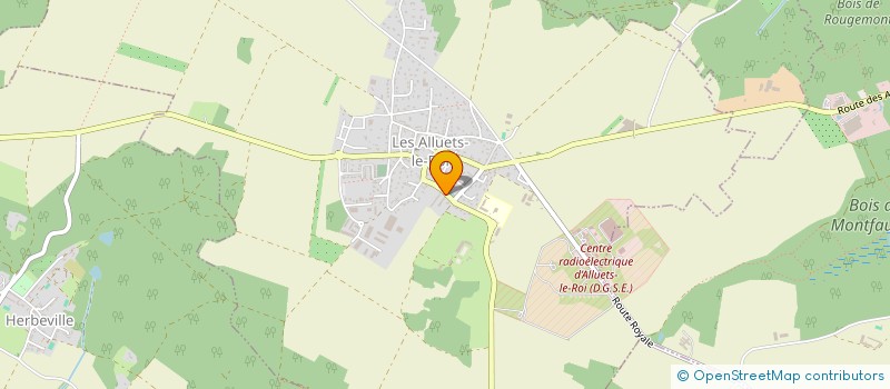 localisation de l'entreprise CUMA SOCIETE COOPERATIVE AGRICOLE à LES ALLUETS-LE-ROI
