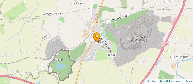 localisation de l'entreprise CUMA SOURCES à AUNOU-SUR-ORNE