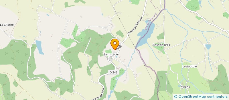 localisation de l'entreprise CUMA ST LEGER à PENNE D'AGENAIS