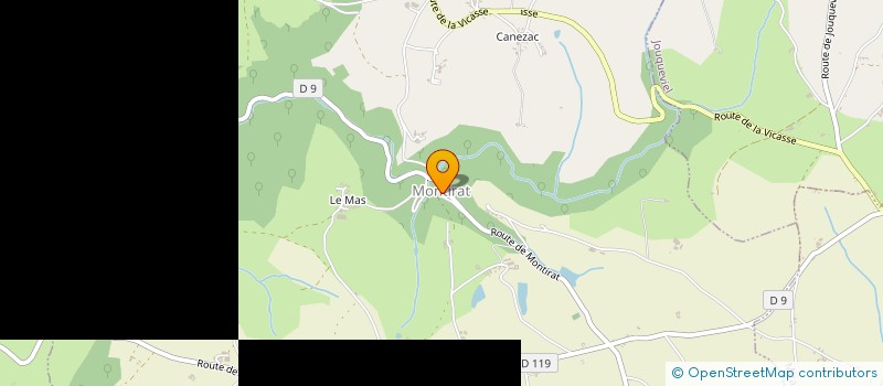 localisation de l'entreprise CUMA ST MICHEL MONTIRAT  MONTIRAT