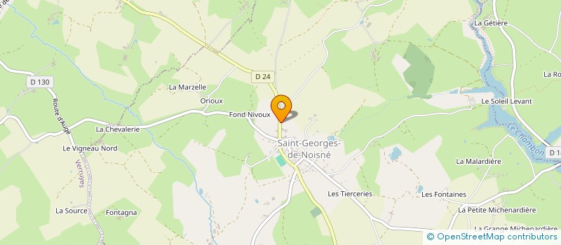localisation de l'entreprise CUMA SUD GATINE à SAINT-GEORGES-DE-NOISNE