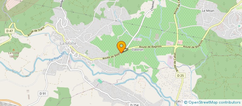 localisation de l'entreprise CUMA SUTRA  LA MOTTE