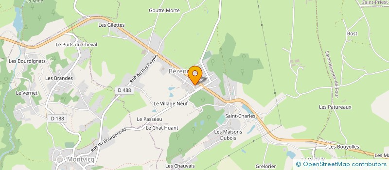 localisation de l'entreprise CUMA SYNDICAT BIZENEUILLE à BIZENEUILLE