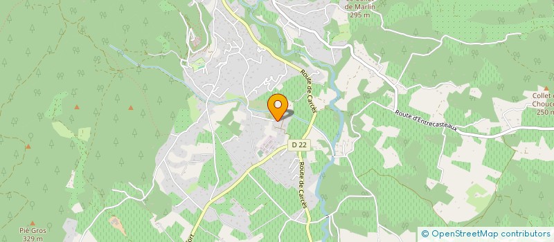 localisation de l'entreprise CUMA TERRISSE  COTIGNAC