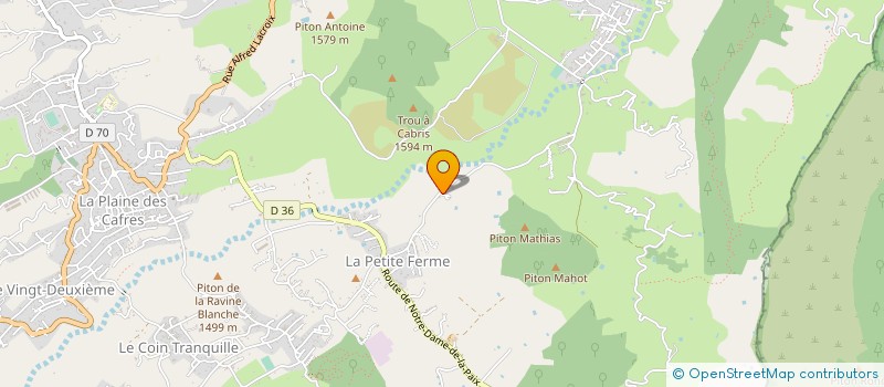 localisation de l'entreprise CUMA TI-TAMARIN à LE TAMPON