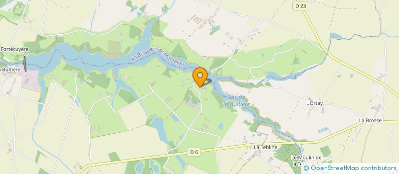 localisation de l'entreprise CUMA TRAVERSLAC  CHAVAGNES-EN-PAILLERS