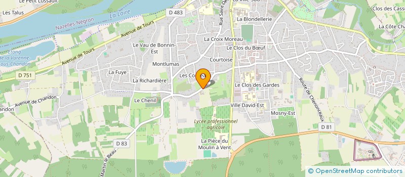 localisation de l'entreprise CUMA VAL D'AMBOISE  AMBOISE