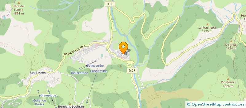 localisation de l'entreprise CUMA VAL D'NTRAUNES à SAINT MARTIN D'ENTRAUNES