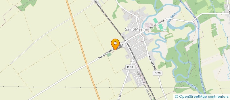 localisation de l'entreprise CUMA VAL DE SEINE  SAINT-MESMIN