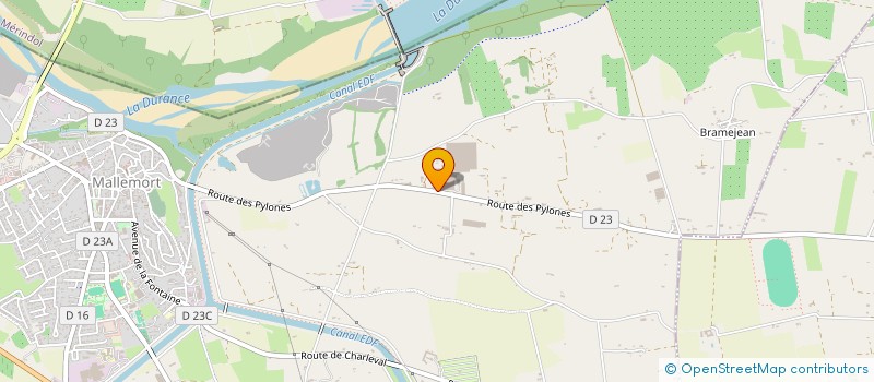 localisation de l'entreprise CUMA VAL DURANCE à MALLEMORT