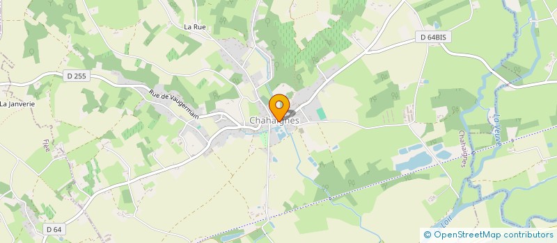 localisation de l'entreprise CUMA VERGER A CIDRE  LA CHARTRE-SUR-LE-LOIR