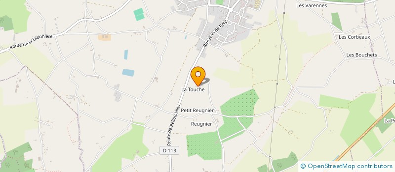 localisation de l'entreprise CUMA VIGNES D OULE  RIVES-DU-LOIR-EN-ANJOU