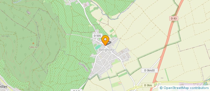 localisation de l'entreprise CUMA VITICOLE DE PFAFFENHEIM  ORSCHWIHR