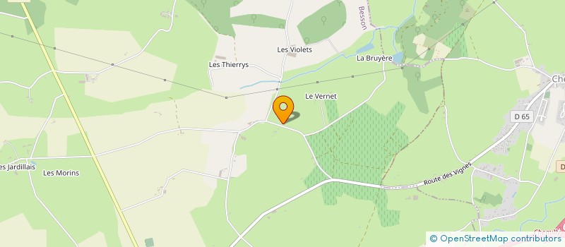 localisation de l'entreprise CUMA VITICOLE DU BOIS JARRY  BRESNAY