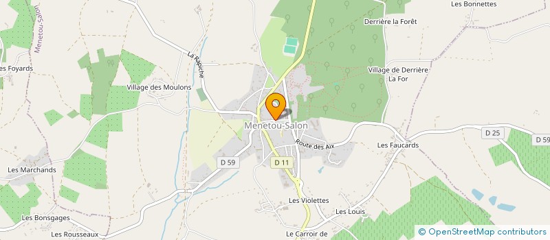 localisation de l'entreprise CUMA VITICOLE MENETOU SALON  MENETOU-SALON