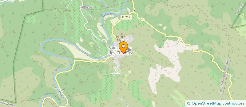 localisation de l'entreprise CUMA VITICUL SCV VIGNER MONTAGNE ALARIC  RIBAUTE