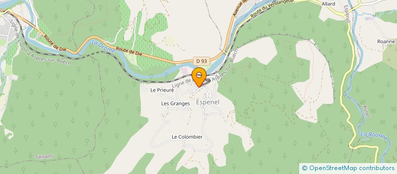 localisation de l'entreprise CUMA VITIPINTABIC  AUBENASSON