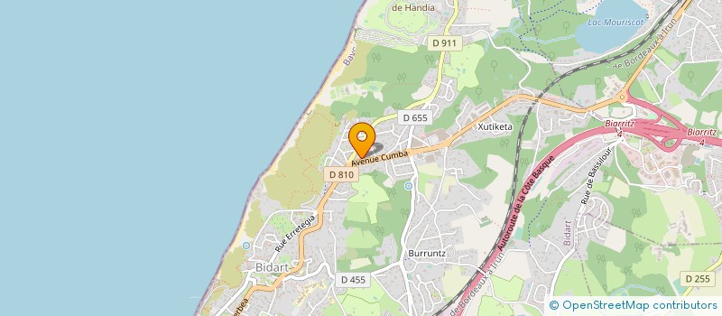 localisation de l'entreprise CUMBA BERRIA  BIDART