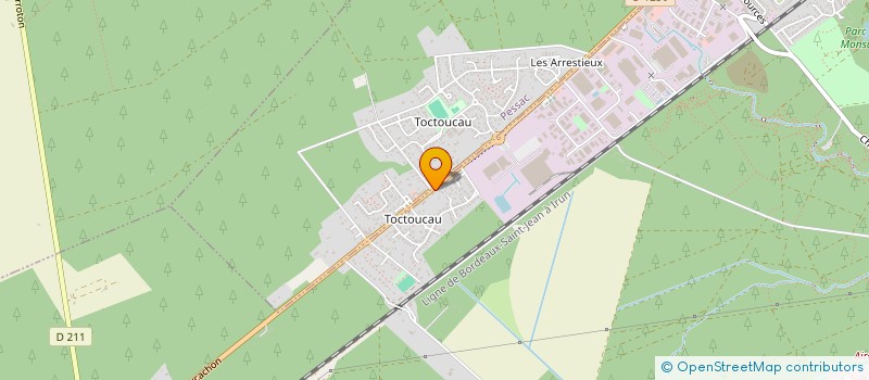 localisation de l'entreprise CUMBALE  CESTAS