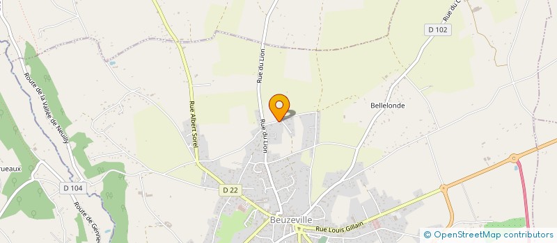 localisation de l'entreprise CUMBERLAND HOLDINGS  BEUZEVILLE