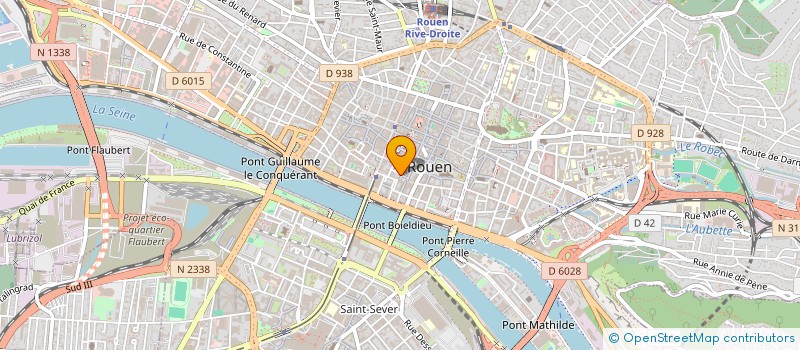 localisation de l'entreprise CUMBONE à ROUEN