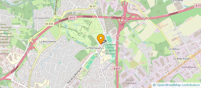 localisation de l'entreprise CUMBRE à CARQUEFOU