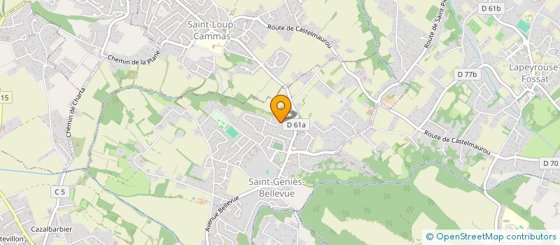 localisation de l'entreprise CUMDECI  SAINT-GENIES-BELLEVUE