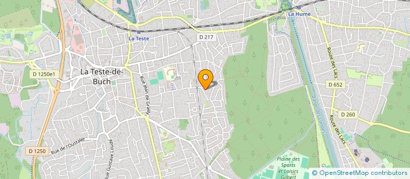localisation de l'entreprise CUMENAL à LA TESTE-DE-BUCH
