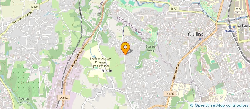 localisation de l'entreprise CUMERAY  SAINT-GENIS-LAVAL