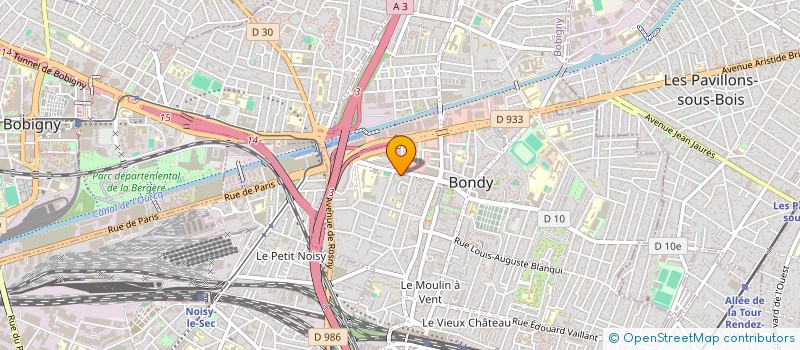 localisation de l'entreprise CUMHURIYET HALK PARTISI PARIS BIRLIGI EN FRANCE  LE PRE-SAINT-GERVAIS