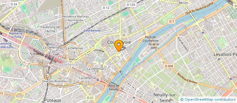 localisation de l'entreprise CUMKWATT à COURBEVOIE