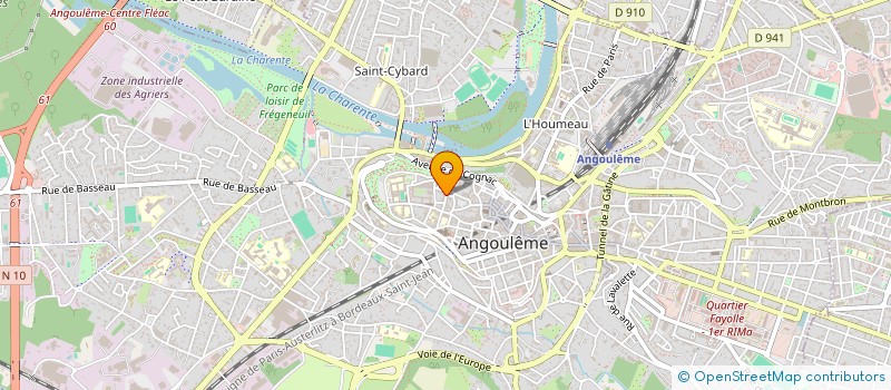 localisation de l'entreprise CUMO FRANCE à ANGOULEME
