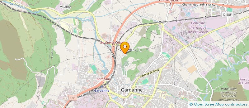localisation de l'entreprise CUMULO à GARDANNE