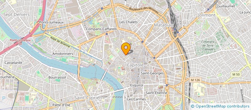 localisation de l'entreprise CUMULO NIMBUS à TOULOUSE