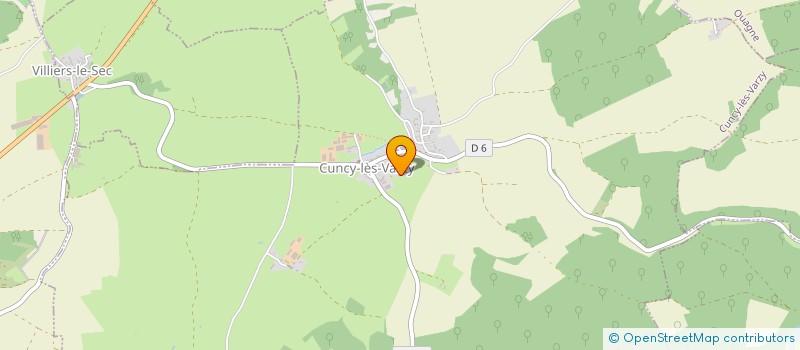localisation de l'entreprise CUNCY PATRIMOINE à CUNCY-LES-VARZY