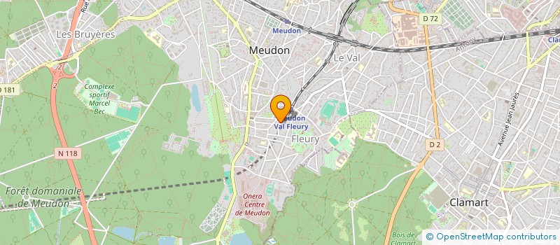 localisation de l'entreprise CUNEO CONSULTING à MEUDON