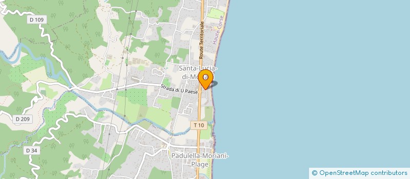 localisation de l'entreprise CUNFRATERNA SAN PETRU E SAN PAULU DI LINGUIZZETTA à LINGUIZZETTA