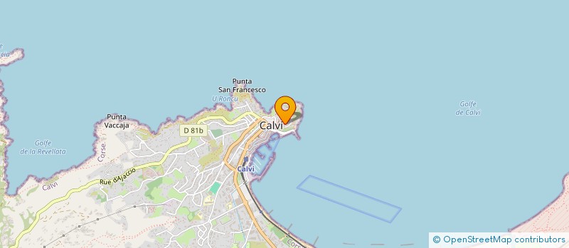 localisation de l'entreprise CUNFRATERNITA SANT ANTONE ABBATE DI CALVI à CALVI