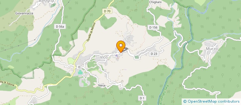 localisation de l'entreprise CUNFRATERNITA SANTA CROCE DI VICU SOTTU A A PRUTEZZIONE DI SANT'ANTONE ABBATE  VICO