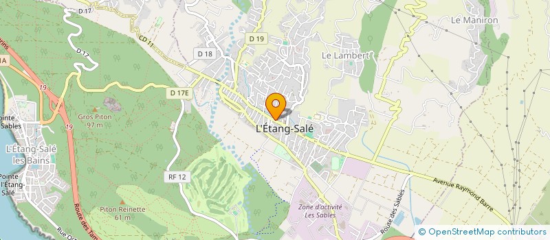localisation de l'entreprise CUNIAH-BAUMANN-MONDON-COELHO à L'ETANG-SALE