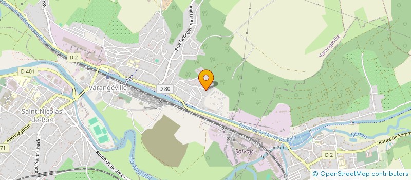 localisation de l'entreprise CUNIN SIEUW  VARANGEVILLE