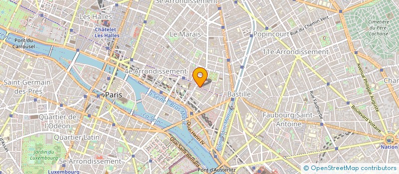 localisation de l'entreprise CUNY DEVELOPPEMENT à PARIS